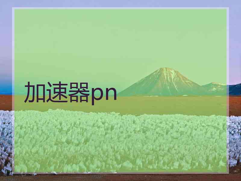 加速器pn