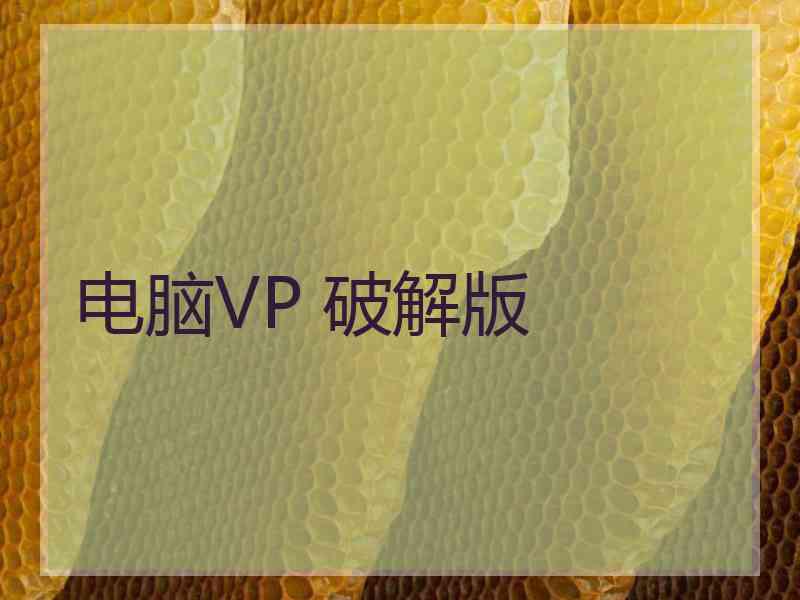 电脑VP 破解版