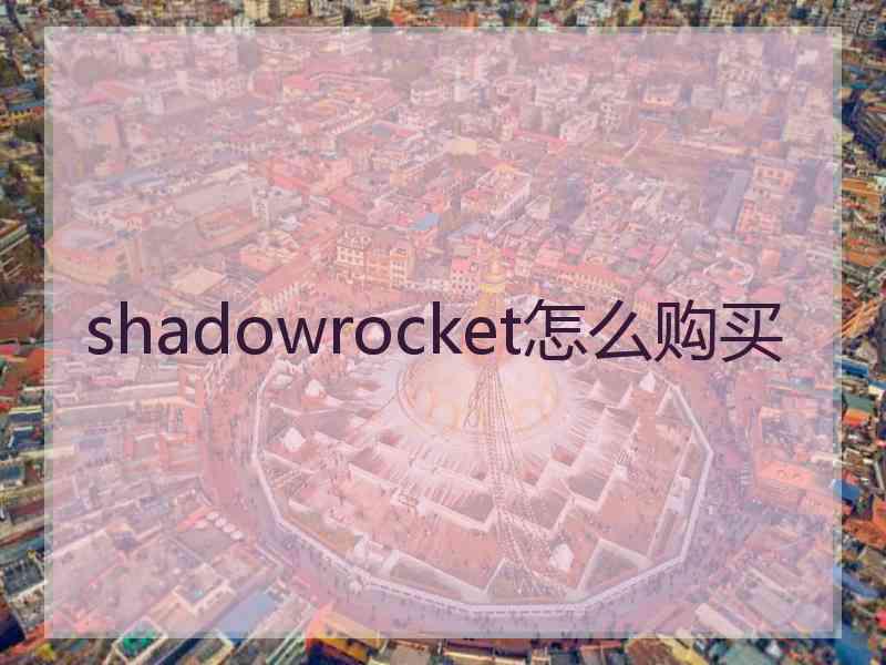 shadowrocket怎么购买