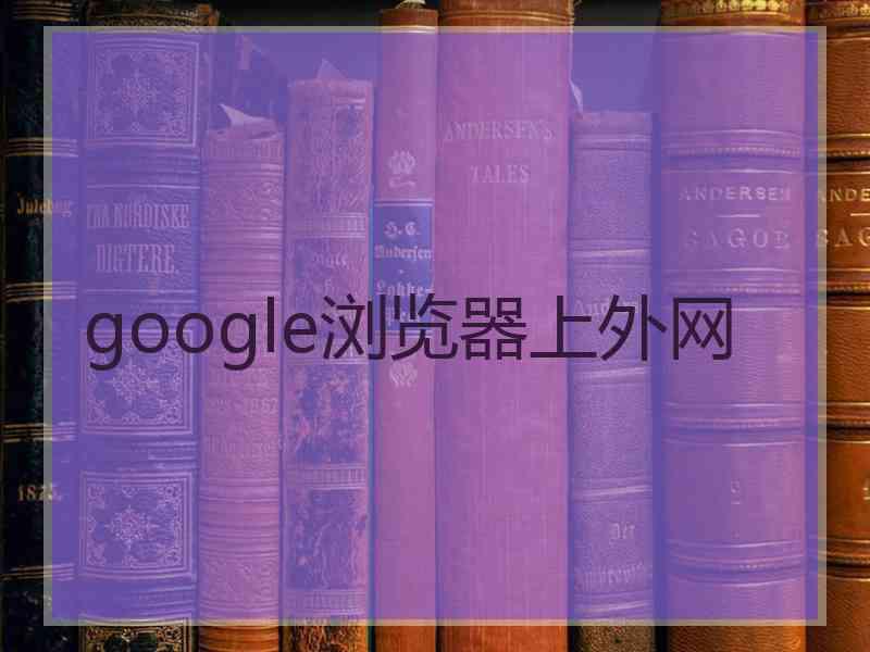 google浏览器上外网