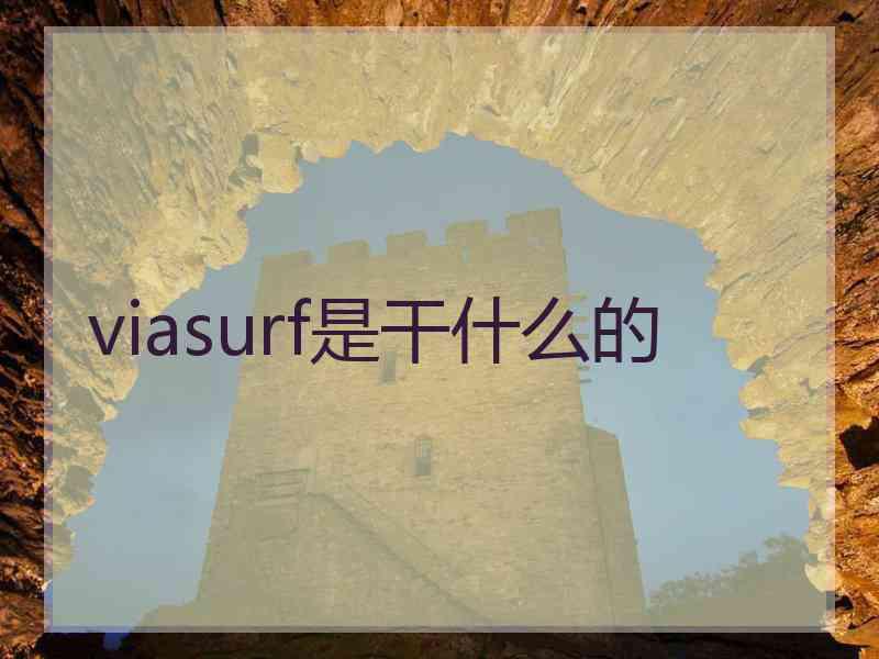 viasurf是干什么的