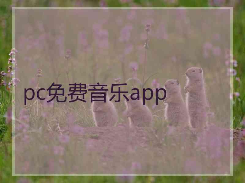 pc免费音乐app