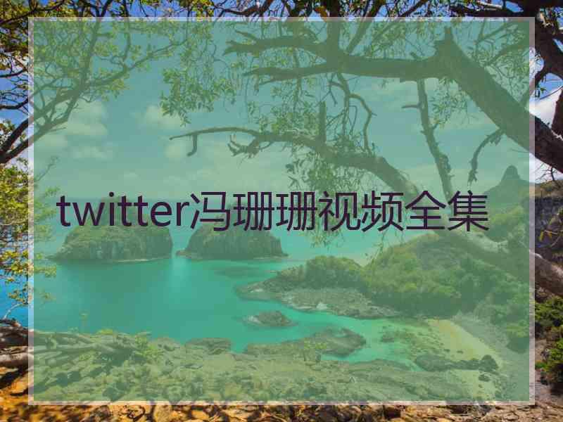 twitter冯珊珊视频全集