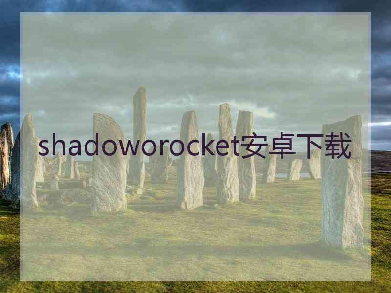 shadoworocket安卓下载