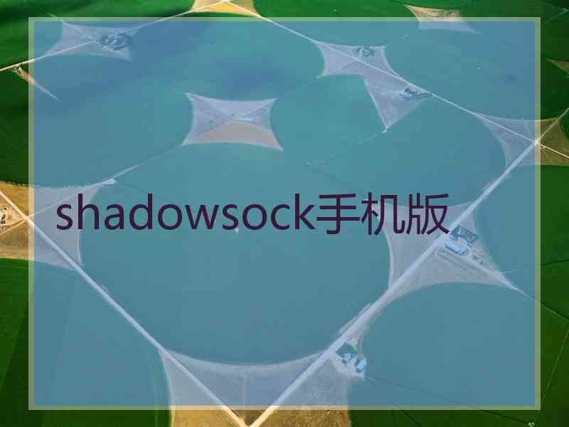 shadowsock手机版