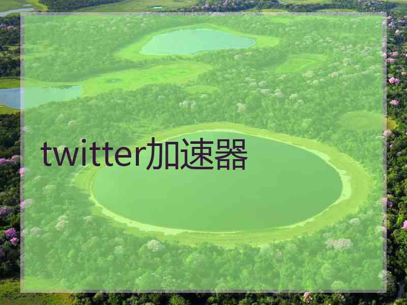 twitter加速器