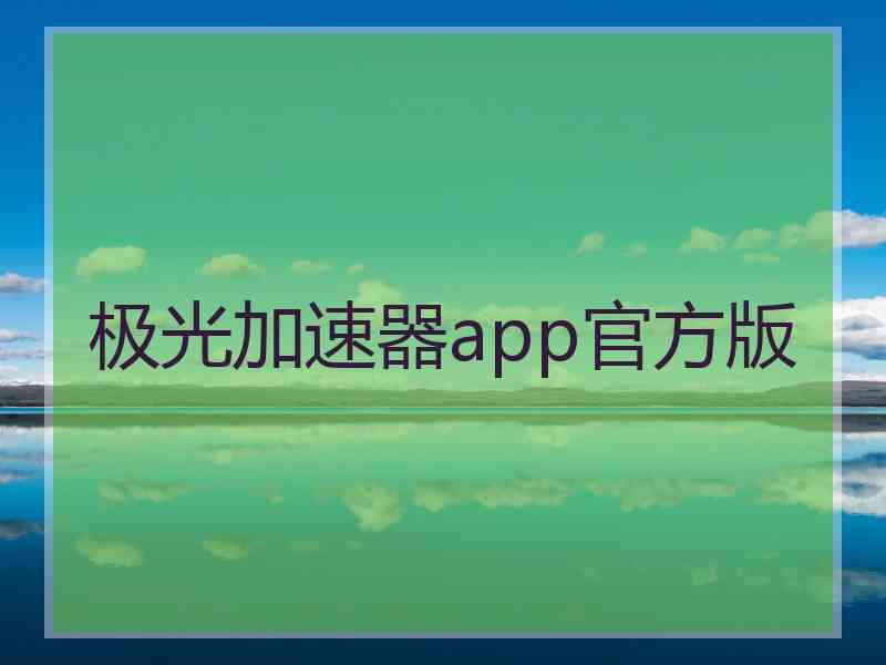 极光加速器app官方版