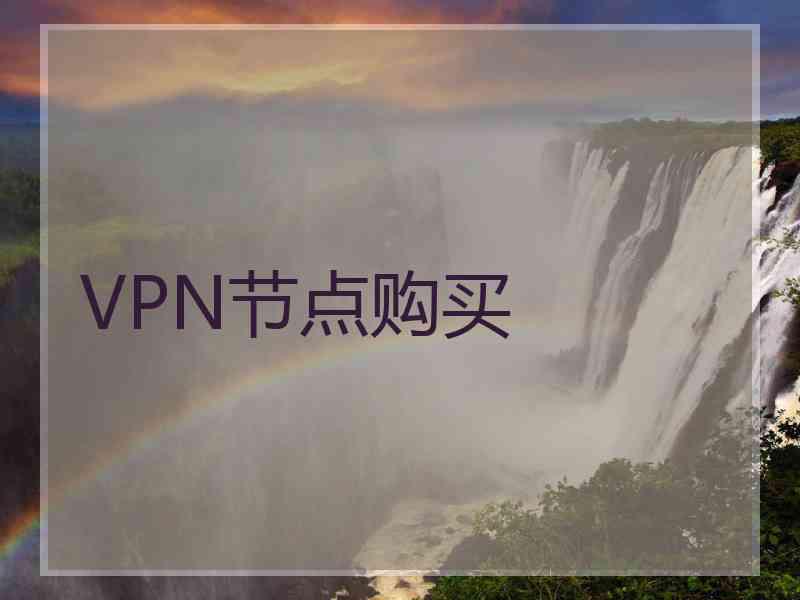 VPN节点购买