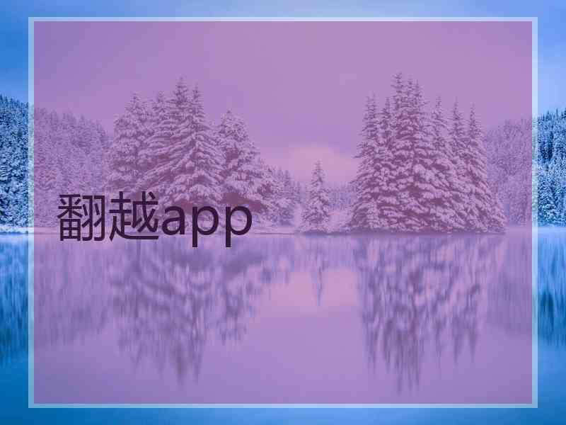 翻越app