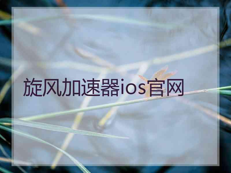 旋风加速器ios官网