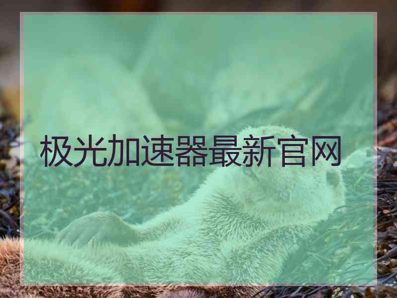 极光加速器最新官网