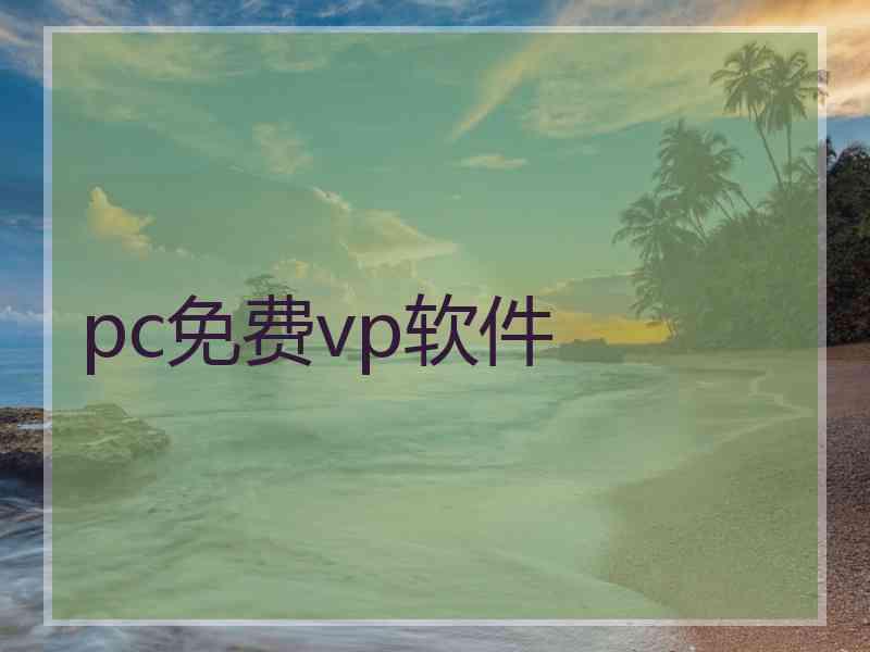 pc免费vp软件