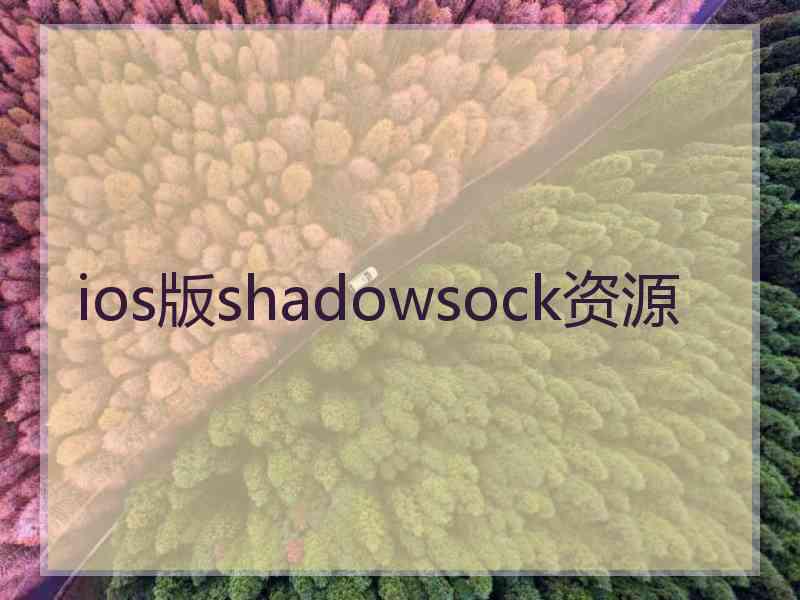 ios版shadowsock资源