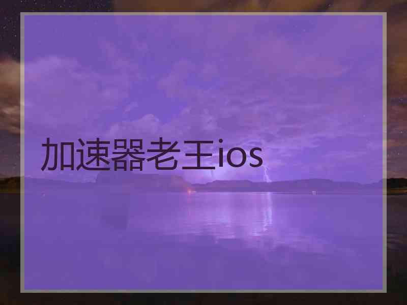 加速器老王ios