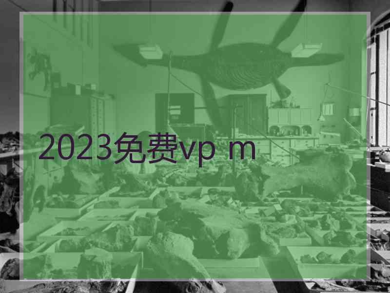 2023免费vp m