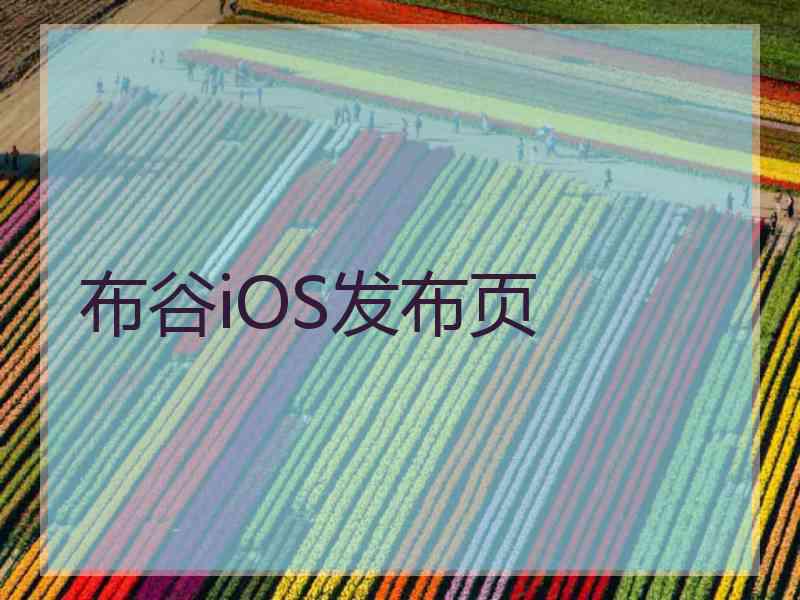 布谷iOS发布页