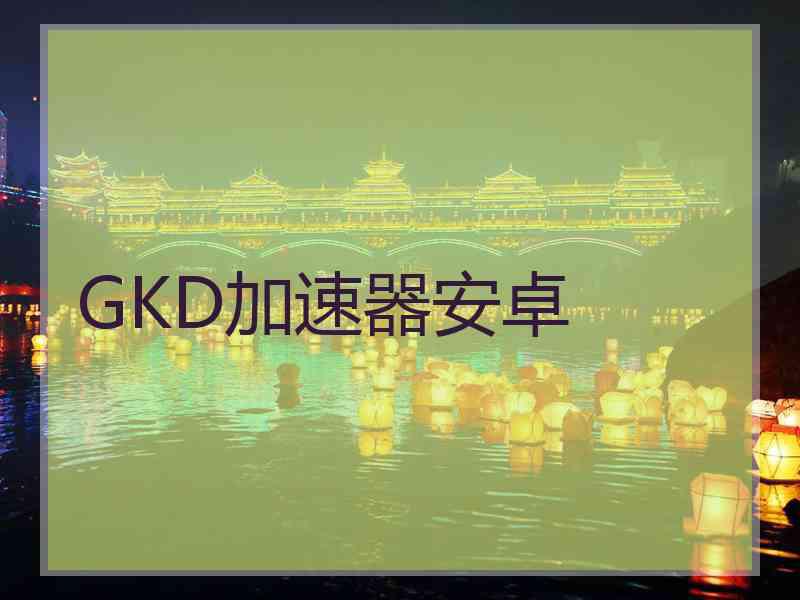 GKD加速器安卓