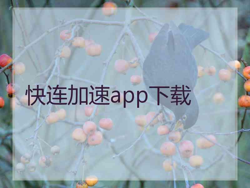 快连加速app下载