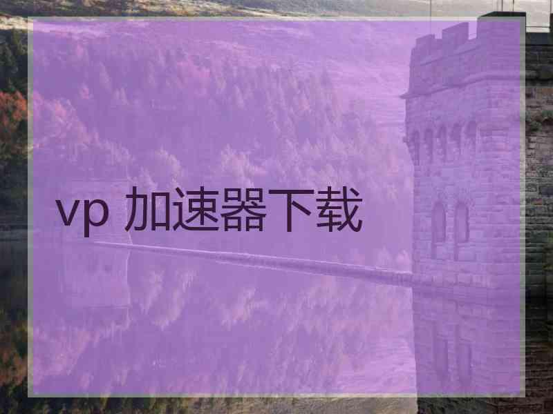 vp 加速器下载