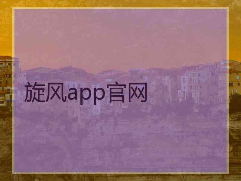 旋风app官网