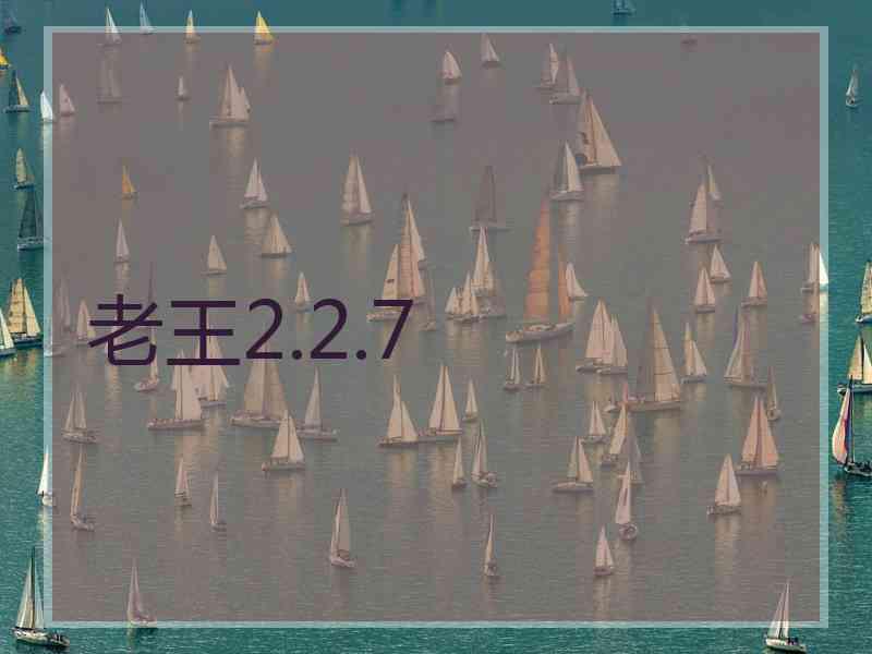 老王2.2.7