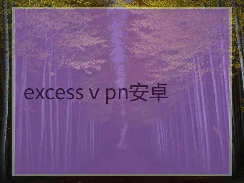 excessⅴpn安卓