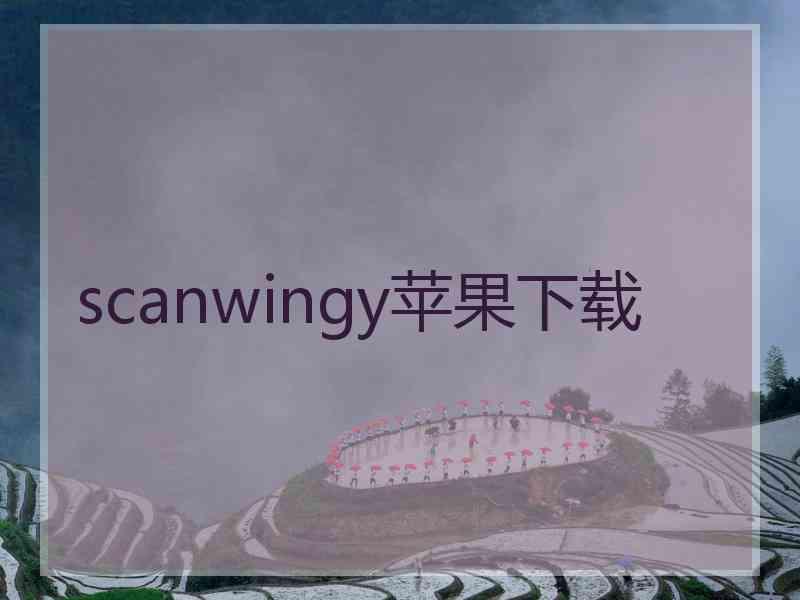 scanwingy苹果下载