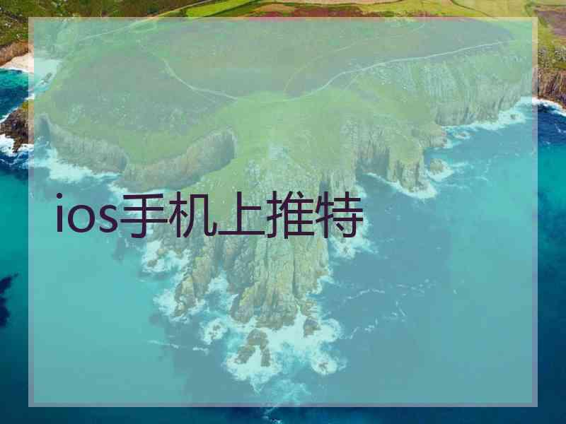 ios手机上推特