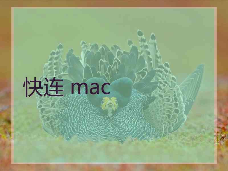 快连 mac