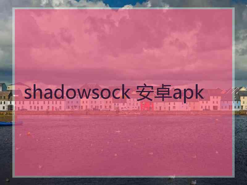 shadowsock 安卓apk