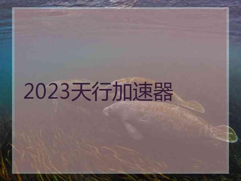 2023天行加速器