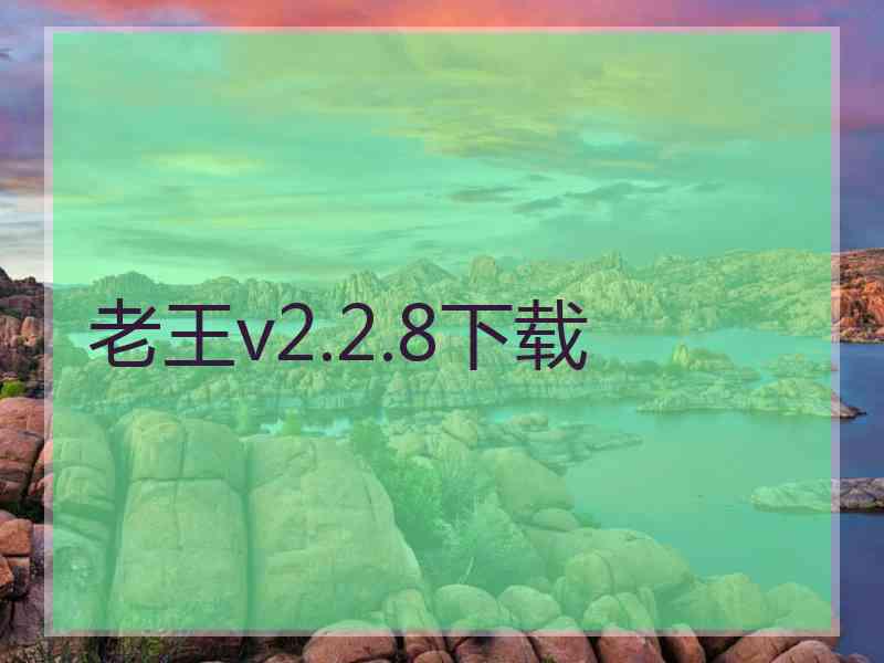 老王v2.2.8下载