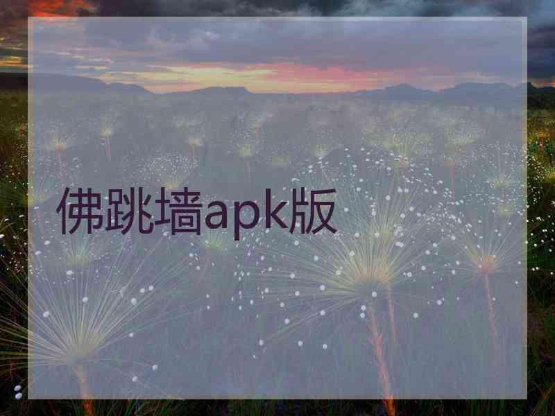 佛跳墙apk版