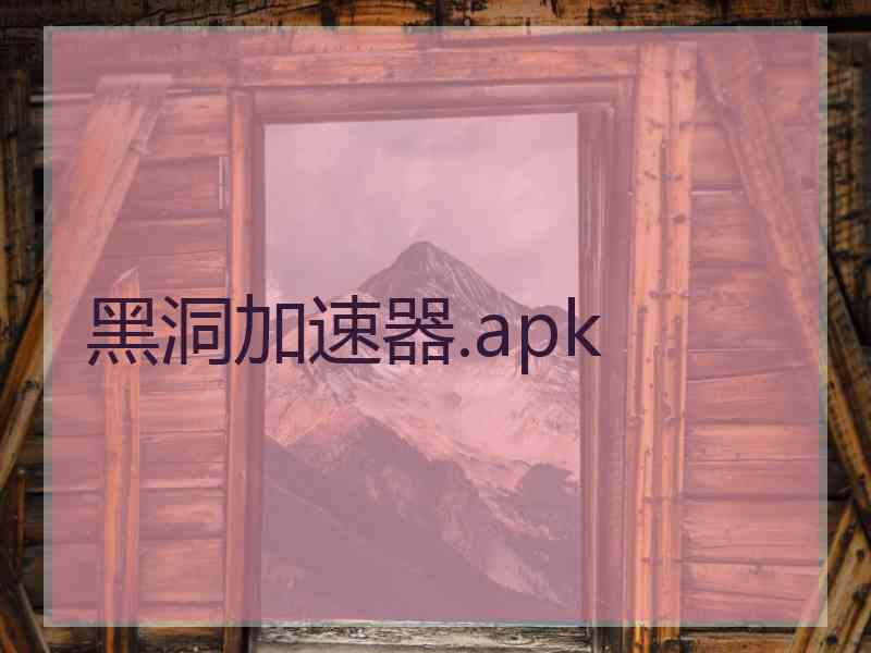 黑洞加速器.apk