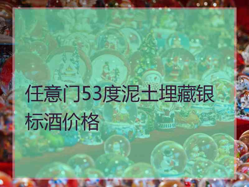 任意门53度泥土埋藏银标酒价格