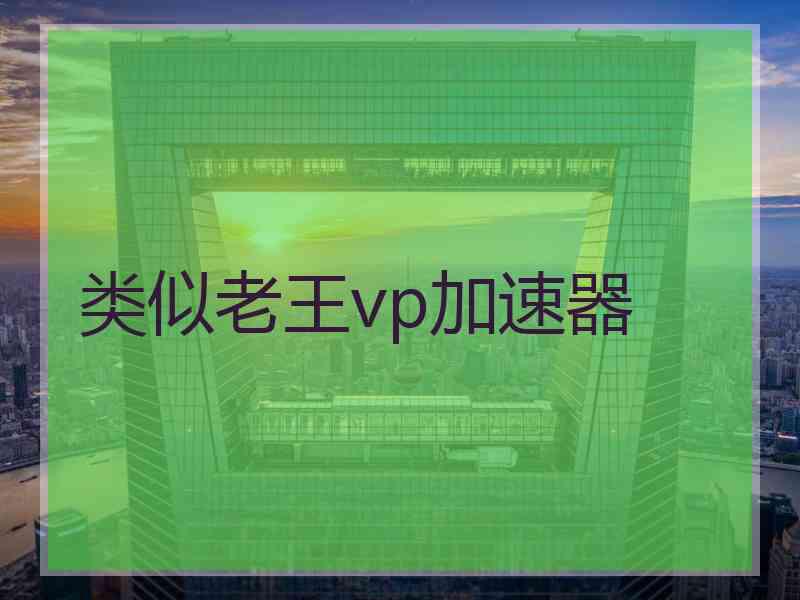 类似老王vp加速器