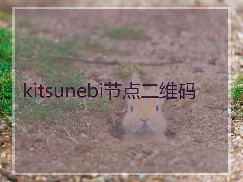 kitsunebi节点二维码