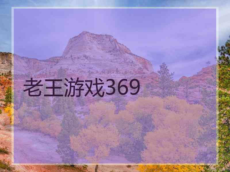 老王游戏369