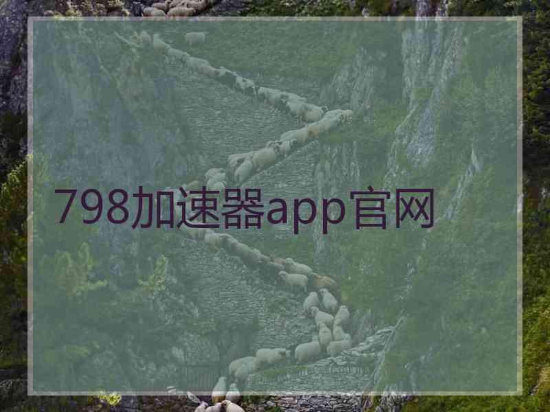 798加速器app官网