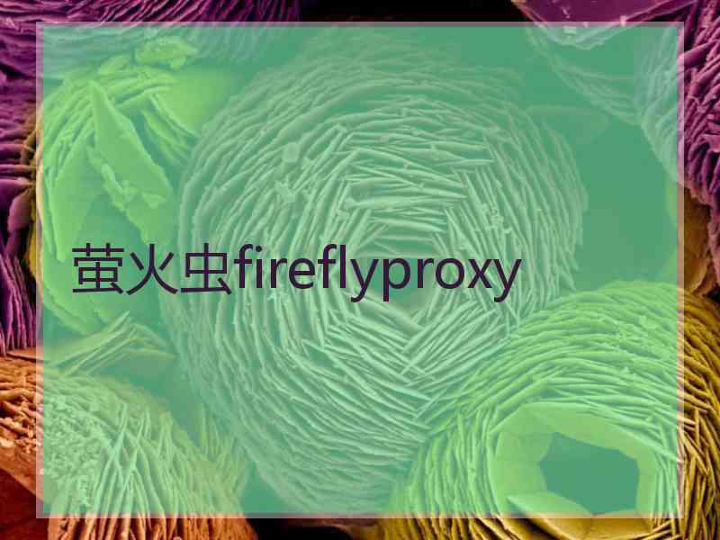 萤火虫fireflyproxy