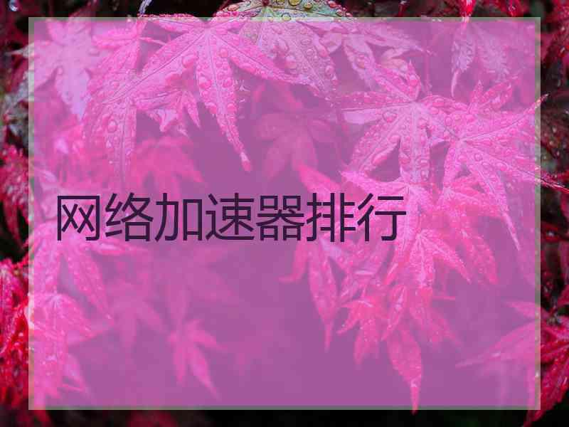 网络加速器排行