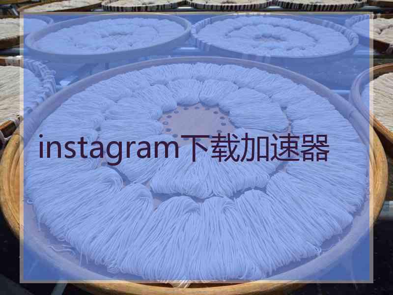 instagram下载加速器