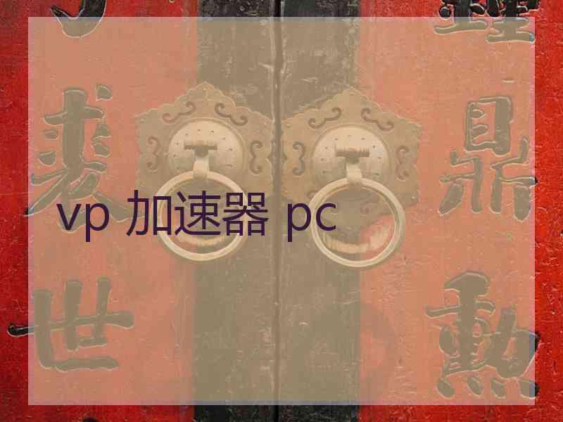 vp 加速器 pc