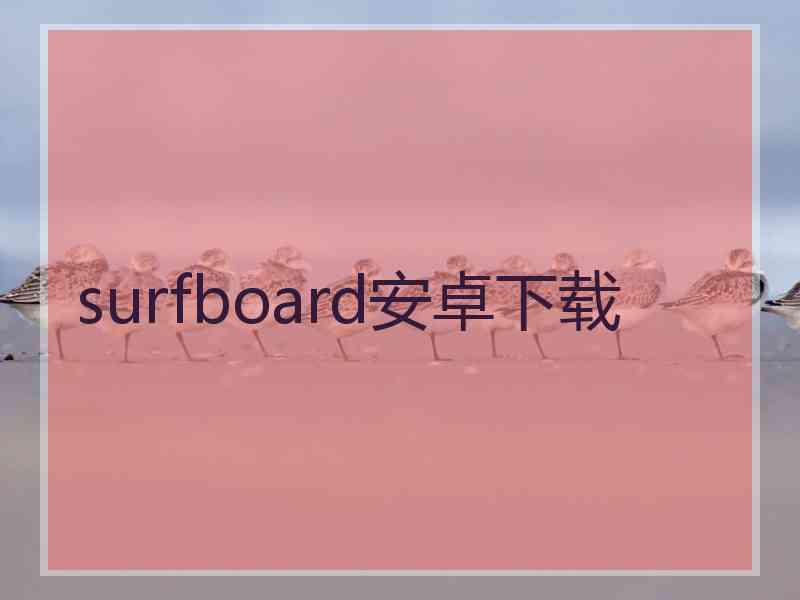 surfboard安卓下载