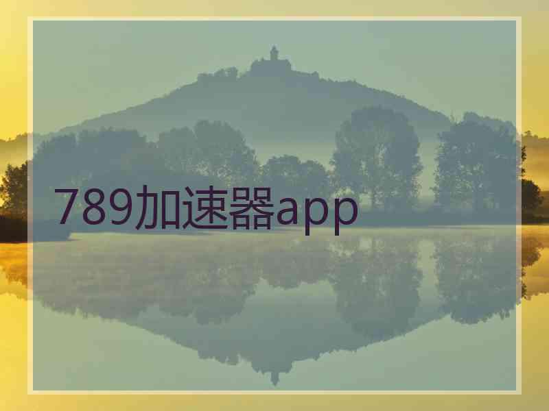 789加速器app