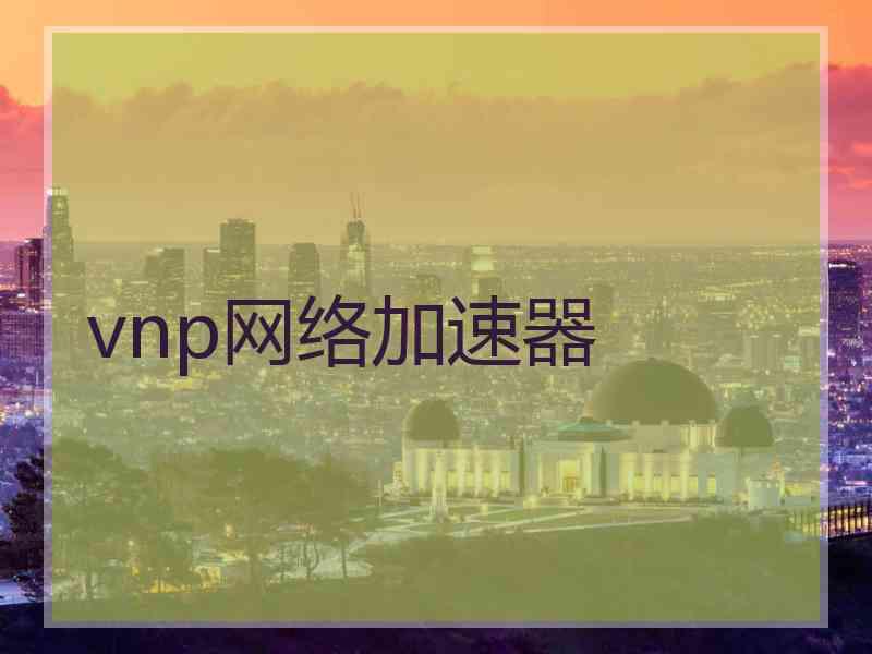 vnp网络加速器