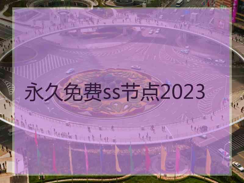 永久免费ss节点2023