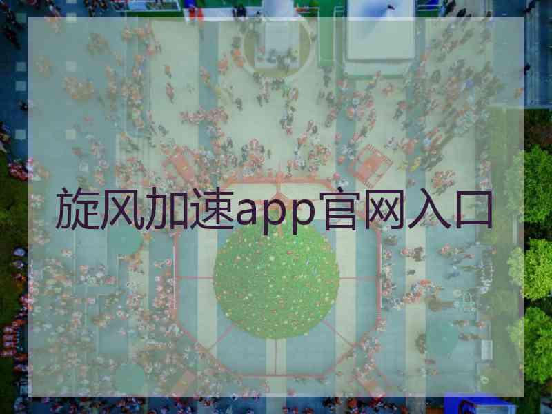 旋风加速app官网入口