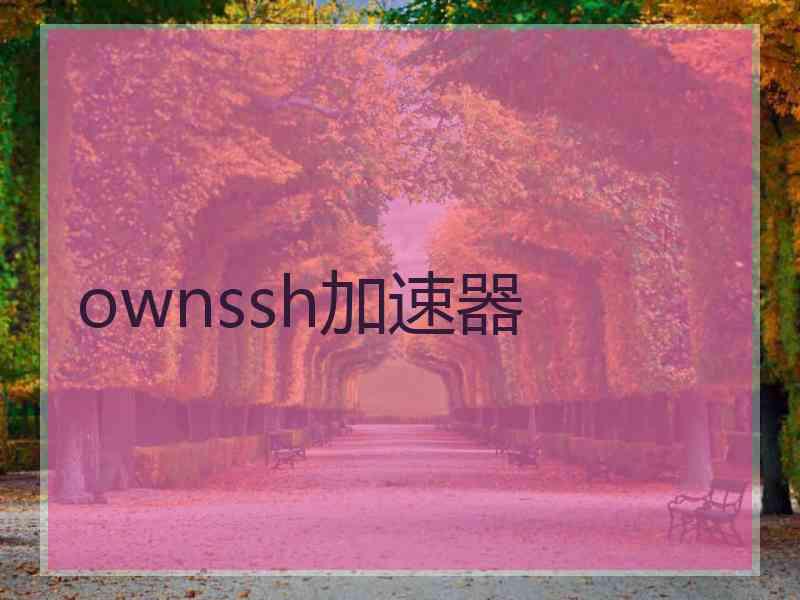 ownssh加速器