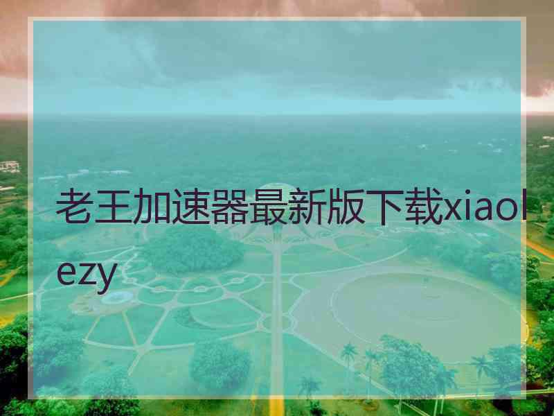 老王加速器最新版下载xiaolezy